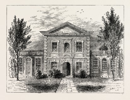 BARBER-SURGEONS' HALL, 1800, London, UK, 19th century engraving