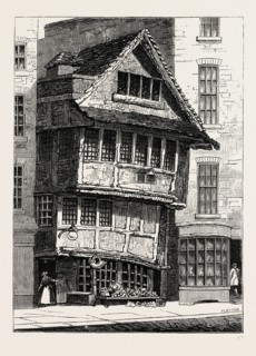 THE OLD FOUNTAIN, IN THE MINORIES, 1798, London, UK, 19th century engraving