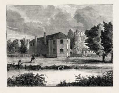 Copenhagen house, London, UK, 19th century engraving