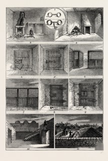 JACK SHEPPARD'S ESCAPES. London, UK, 19th century engraving