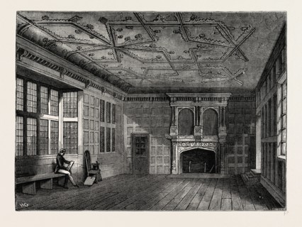 THE STAR CHAMBER, 1836, London, UK, 19th century engraving