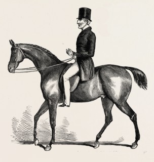 The Duke of Wellington in 1842. London, UK, 19th century engraving