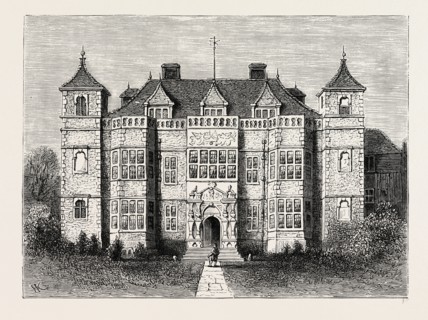 CAMPDEN HOUSE 1720. London, UK, 19th century engraving