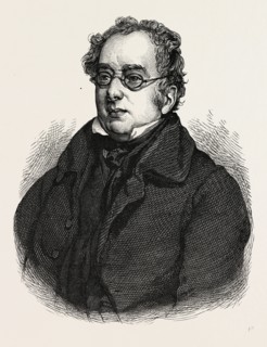 ISAAC D'ISRAELI. London, UK, 19th century engraving