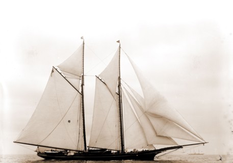 Columbia, Columbia (Schooner), Yachts, 1890