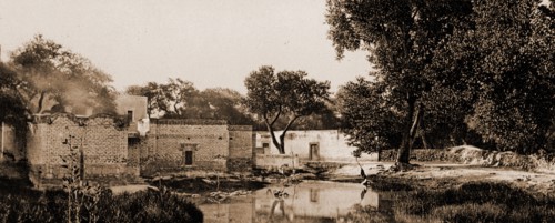The Pool, Aguas Calientes, Jackson, William Henry, 1843-1942, Springs, Mexico, Aguascalientes
