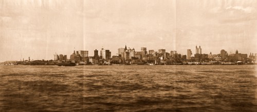 New York from Brooklyn, Rivers, United States, New York (State), New York, 1901