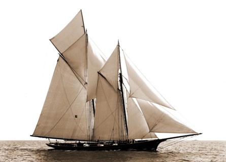 Fortuna, Goelet Cup Race, Fortuna (Schooner), Goelet Cup Race, Yachts, Regattas, 1891