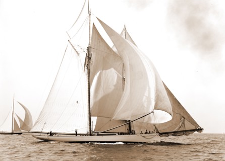 Mayflower, Goelet Cup Race, Mayflower (Schooner), Goelet Cup Race, Yachts, Regattas, 1891