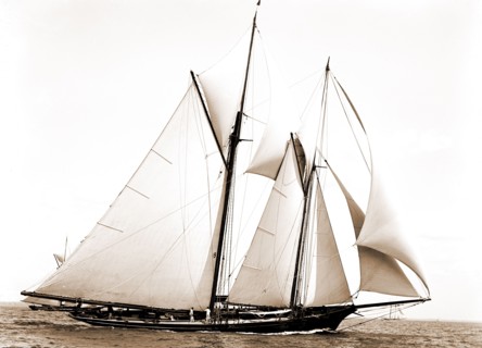 Constellation, Constellation (Schooner), Yachts, 1891