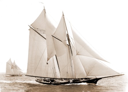 Fortuna, Fortuna (Schooner), Morgan Cup race, Regattas, Yachts, 1892