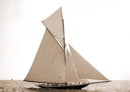 Jubilee, Peabody, Henry G, (Henry Greenwood), 1855-1951, Jubilee (Yacht), America's Cup races,
