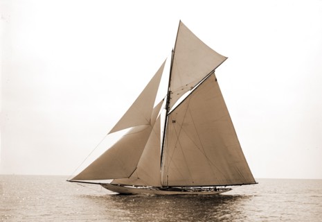 Pilgrim, Peabody, Henry G, (Henry Greenwood), 1855-1951, Pilgrim (Yacht), Yachts, 1893