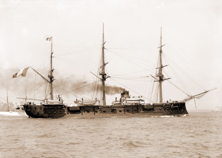 Arethuse, French ship, Arethuse (Ship), Government vessels, French, 1890