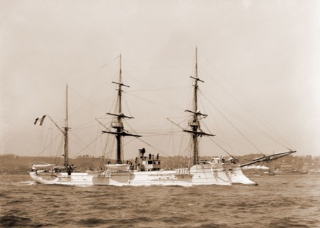 Hussard, French ship, Hussard (Ship), Government vessels, French, 1890