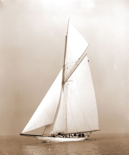 Columbia, Columbia (Sloop), America's Cup races, Regattas, Yachts, 1899