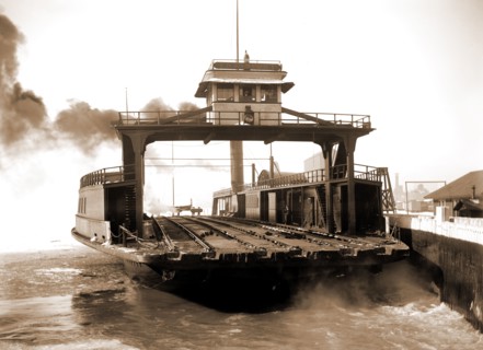 Car ferry, Transport, Detroit River, Transport (Ferry), Railroads, Ferries, Rivers, Piers &