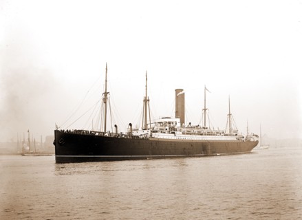 Saxonia, Cunard Line, Saxonia (Steamship), Cunard line, Ships, Boat & ship companies, 1900