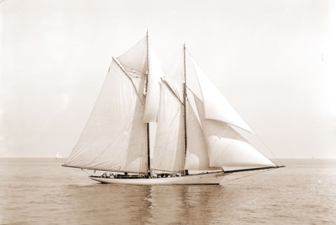 Shamrock, Shamrock (Schooner), Yachts, 1892