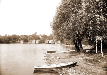 Lake Orion, Mich, Orion Camp Ground Assembly, Lakes & ponds, Canoes, Tourist camps & hostels,