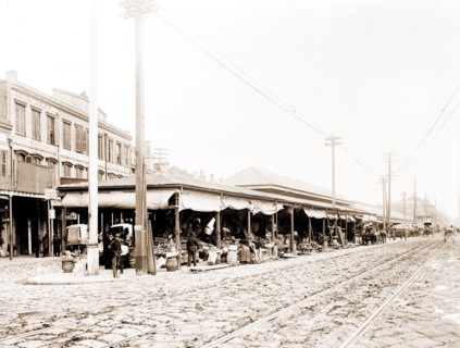 French Market, New Orleans, Louisiana, Streets, Markets, Ethnic neighborhoods, United States,