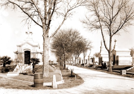 Metairie Cemetery, New Orleans, Cemeteries, United States, Louisiana, New Orleans, 1900