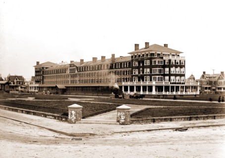 Hotel Brighton, Atlantic City, N.J, Hotels, United States, New Jersey, Atlantic City, 1880