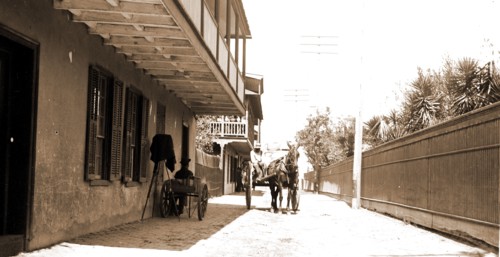 St. George Street, St. Augustine, Jackson, William Henry, 1843-1942, Streets, United States,