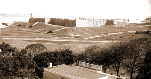 Fort Marion, Jackson, William Henry, 1843-1942, Forts & fortifications, United States, Florida,