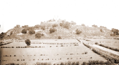 Cholula, the Pyramid Gran Piramide, Jackson, William Henry, 1843-1942, Pyramids, Mexico, Cholula de
