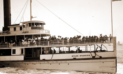 Str. Myles Standish, Myles Standish (Side wheeler), Side wheelers, Passengers, 1895