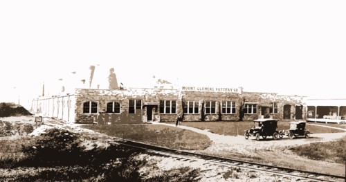 Mt. Clemens, Mich. pottery co, Pottery industry, United States, Michigan, Mount Clemens, 1910