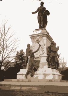 Lafayette statue, Lafayette Square, Washington, D.C, Lafayette, Marie Joseph Paul Yves Roch Gilbert