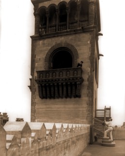 The west tower of the Ponce de Leon Hotel, Jackson, William Henry, 1843-1942, Towers, Hotels,