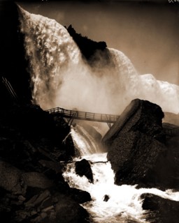 Rock of Ages, American Falls, Niagara, Waterfalls, Rock formations, United States, New York