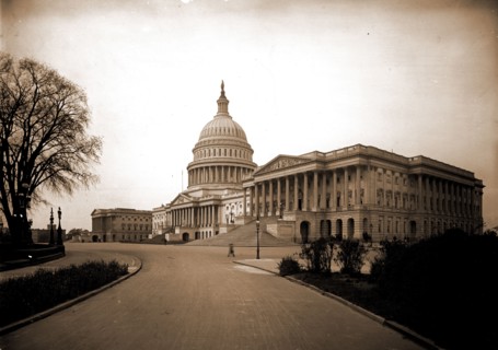 The United States Capitol from Northeast, Washington, D.C, Jackson, William Henry, 1843-1942,