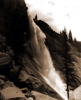 Nevada Fall, Jackson, William Henry, 1843-1942, Waterfalls, National parks & reserves, United