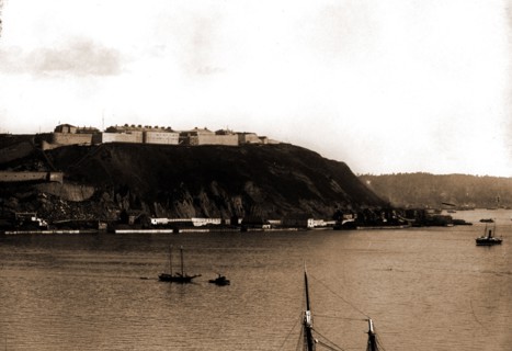 Quebec from Levis, Forts & fortifications, Harbors, Canada, Quebec (Province), Quebec, 1890