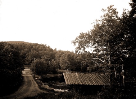 A Catskill Mountain toll gate, Toll roads, United States, New York (State), Catskill Mountains,