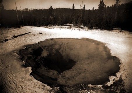 The morning glory, Upper Geyser Basin, Jackson, William Henry, 1843-1942, Geysers, United States,