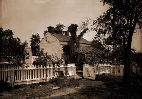 Headquarters of Gen. Geo. G. Meade, Gettysburg, Military headquarters, Farmhouses, Gettysburg,