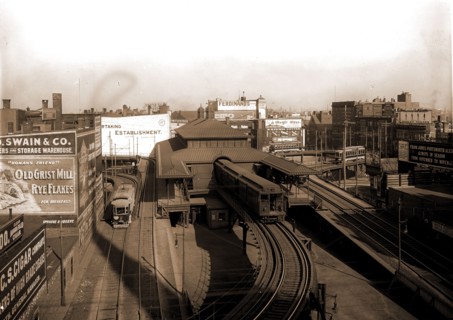 Dudley Street Station, Boston "L" Ry, Boston, Mass, Dudley Station (Boston, Mass.),