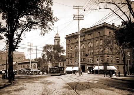 Congress Square, Portland, Me, Streets, Organizations' facilities, Young Men's Christian