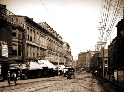Middle Street, Portland, Me, Streets, United States, Maine, Portland, 1904