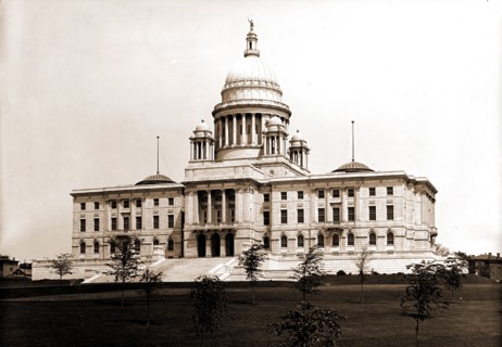 State Capitol, Providence, R.I, Capitols, United States, Rhode Island, Providence, 1906
