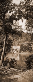 Old mill on the Potomac River, Maryland, Jackson, William Henry, 1843-1942, Mills, Rivers, United