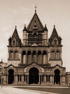 Trinity Church, Boston, Trinity Church (Boston, Mass.), Churches, Plazas, United States,