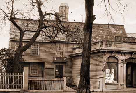 The Witch House, Salem, Antique stores, Dwellings, United States, Massachusetts, Salem, 1901