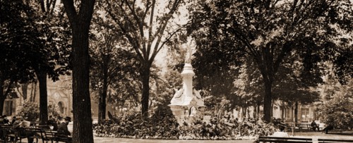 West Grand Circus Park, Detroit, Parks, United States, Michigan, Detroit, 1900