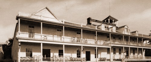 John Jacob Astor House, Mackinac Island, Hotels, United States, Michigan, Mackinac Island, 1901